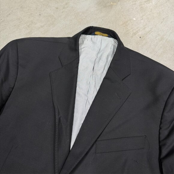 Brooks Brothers 346 Explorer Blazer Stretch Sport Coat Black 42 S - Picture 3 of 11